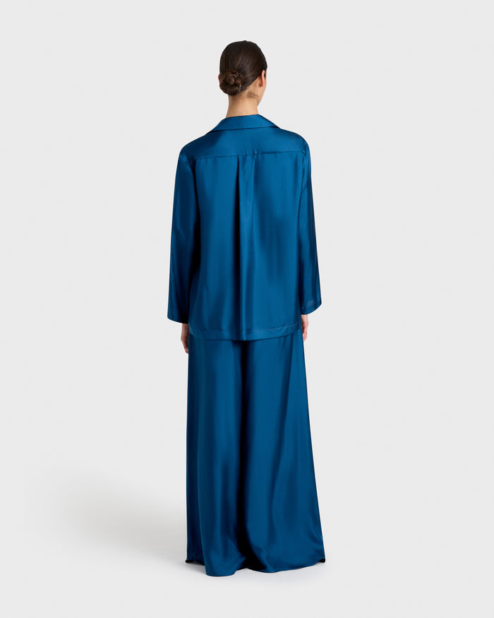 Bondi Born Marfa Silk Classic Shirt - Tropico