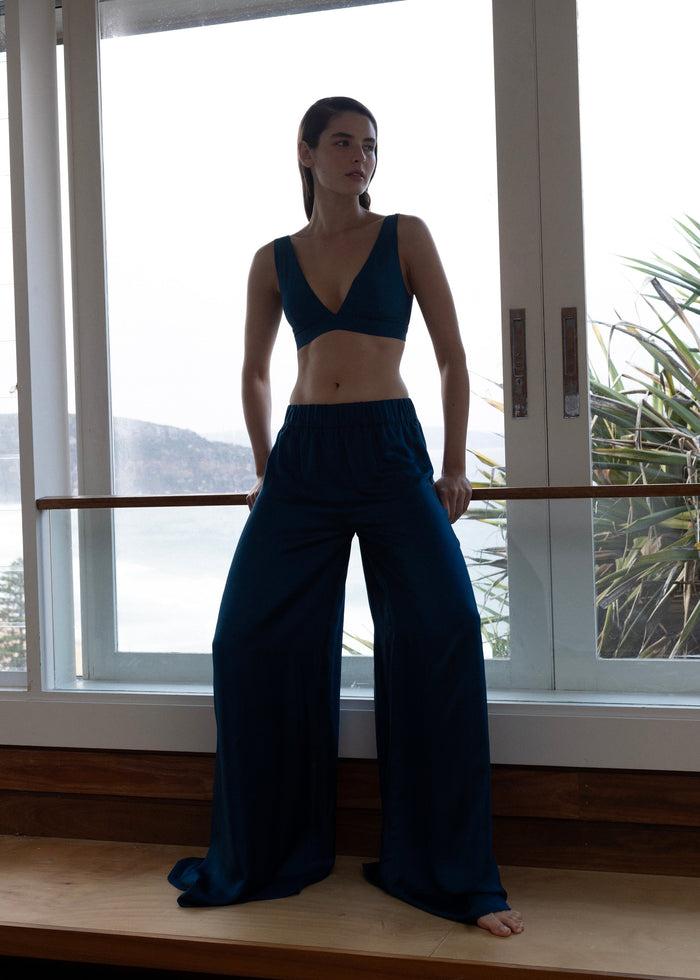 Bondi Born Marfa Silk Palazzo Pant - Tropico