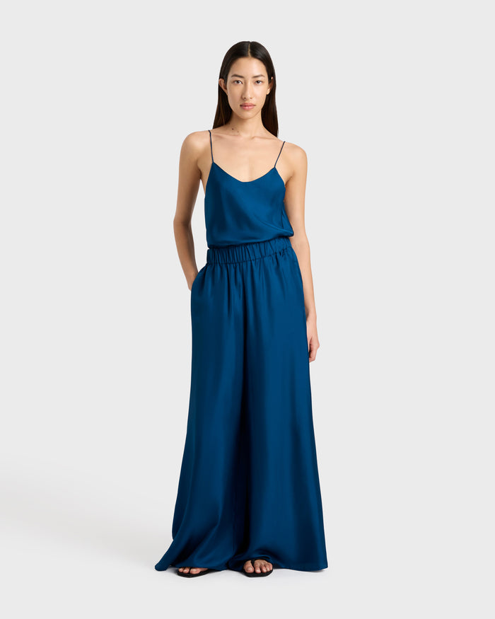 bondi born Marfa Silk Palazzo Pant - Tropico