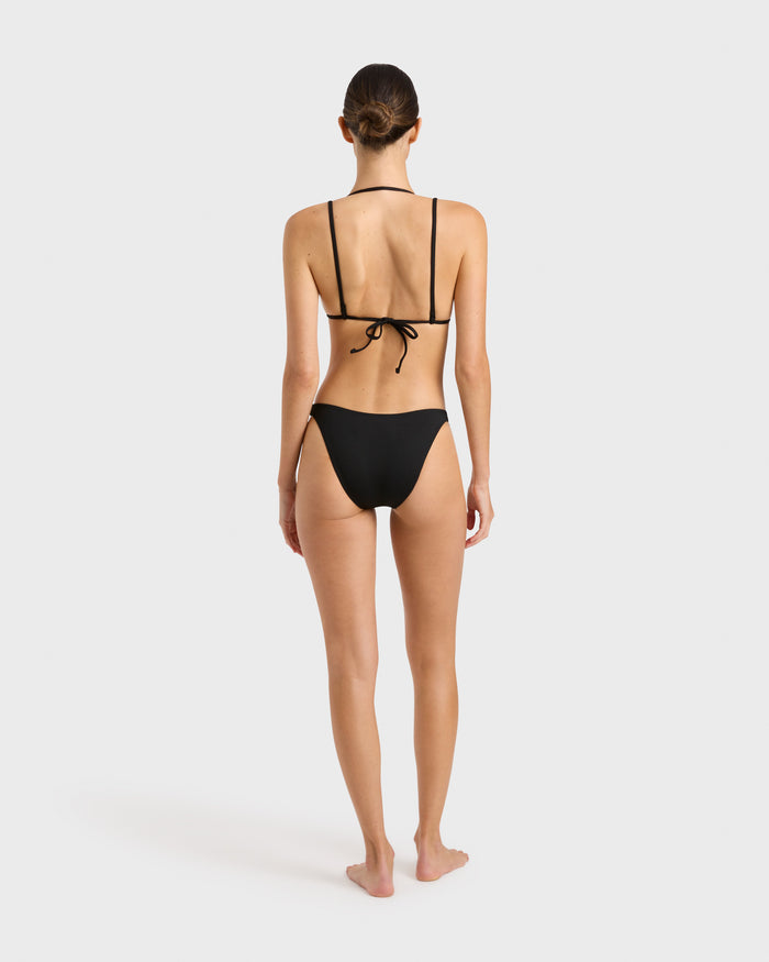 Bondi Born Milo Bikini Bottom - Black (Singuleur®)