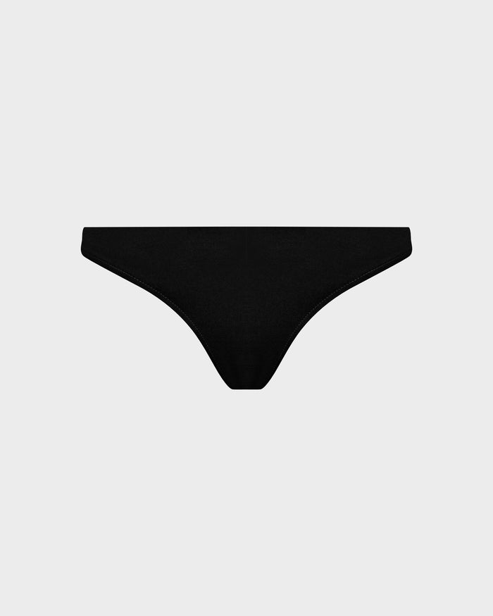 Bondi Born Minnie Bikini Bottom - Black (Singuleur®)