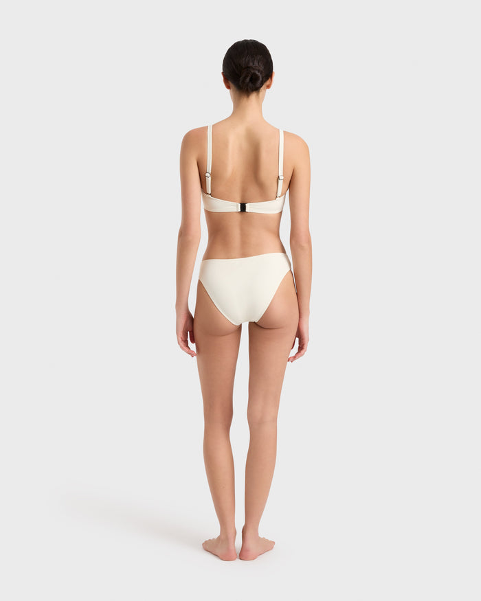 Bondi Born Nadia Bikini Bottom - Pearl (Sculpteur®)