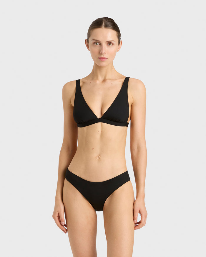 bondi born Nerida Bikini Bottom - Black (Singuleur®)