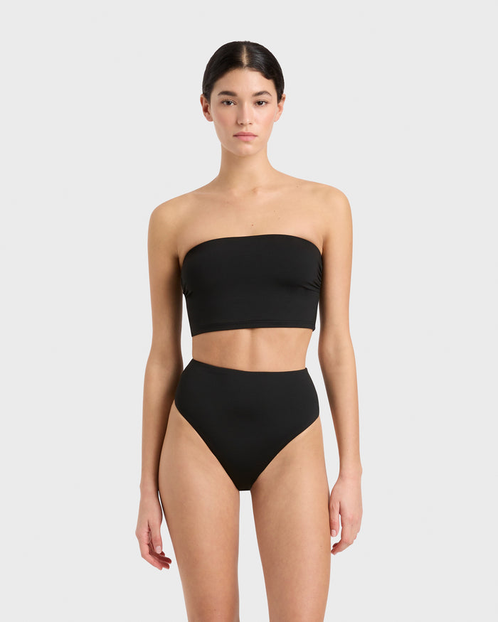 bondi born Poppy Bikini Bottom - Black (Embodee™)