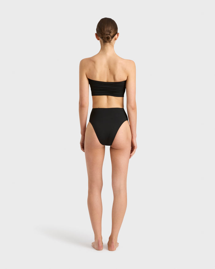 Bondi Born Raina Bikini Top - Black (Embodee™)