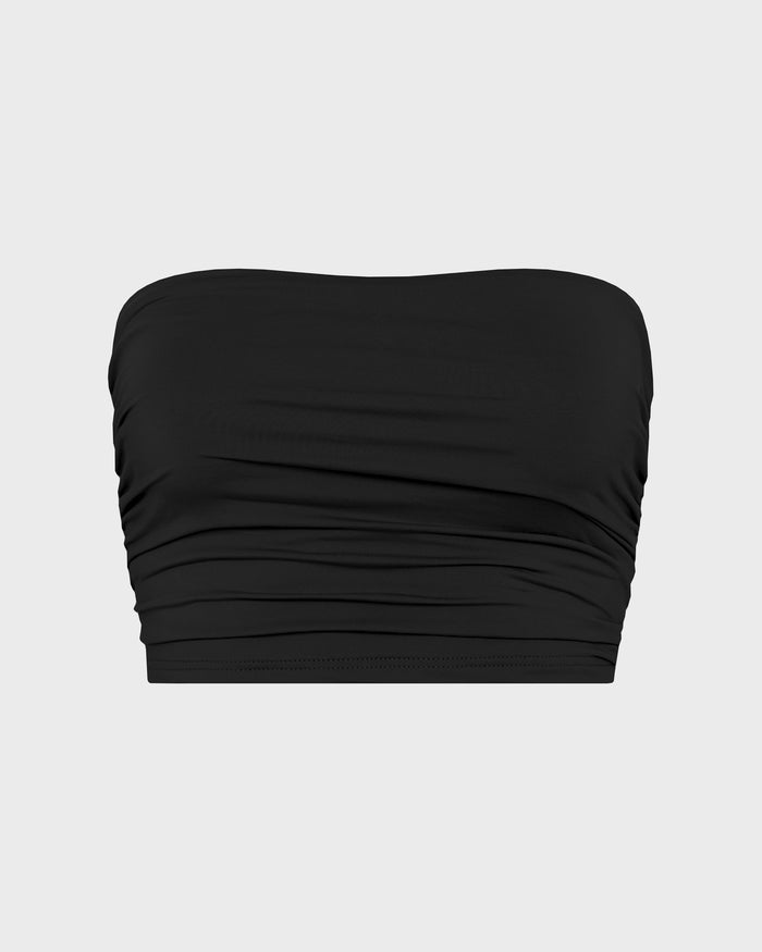 Bondi Born Raina Bikini Top - Black (Embodee™)