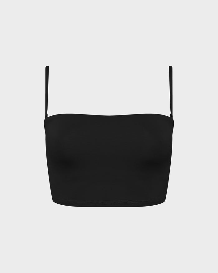 Bondi Born Sandy Bikini Top - Black (Embodee™)