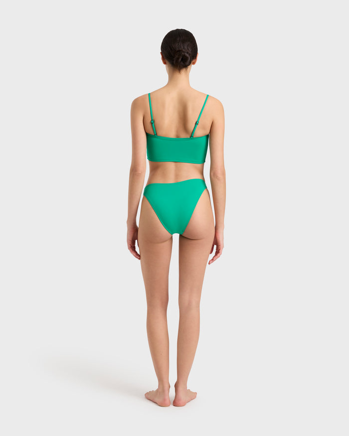 Bondi Born Sandy Bikini Top - Emerald