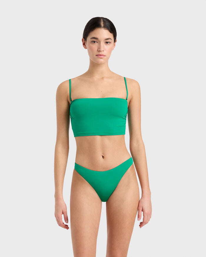 bondi born Sandy Bikini Top - Emerald