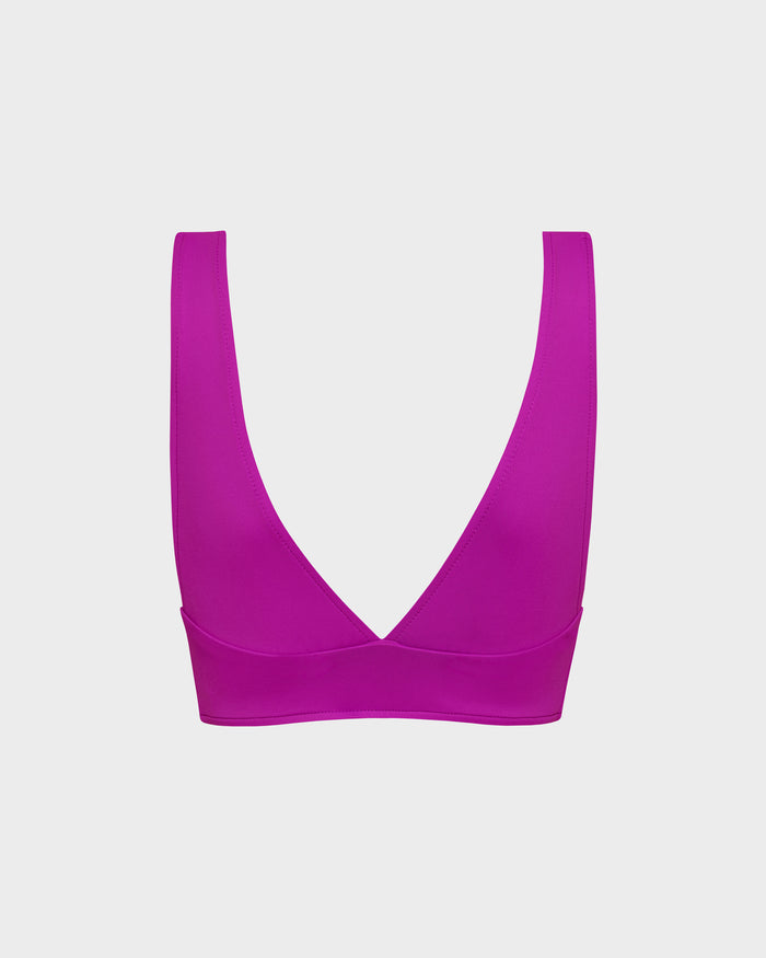 Bondi Born Vicki Bikini Top - Acai (Singuleur®)