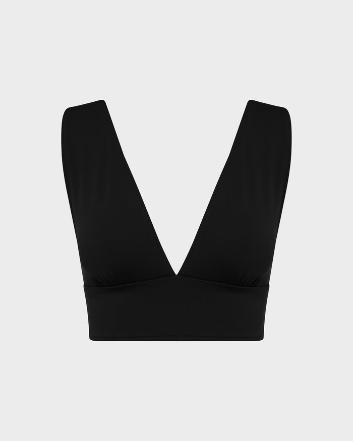 Bondi Born Vicki Bikini Top - Black (Singuleur®)