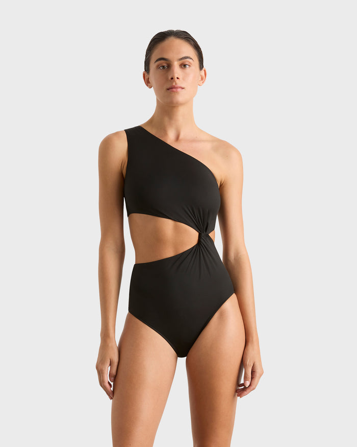 bondi born Zuri One Piece - Black (Embodee™)