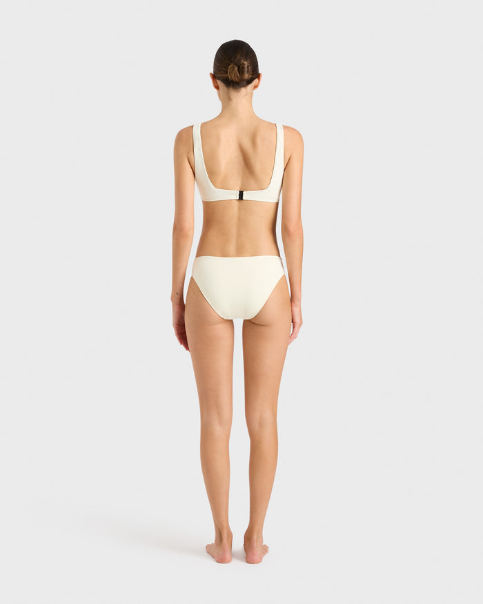 Bondi Born Nadine Bikini Bottom - Porcelain (Embodee™)