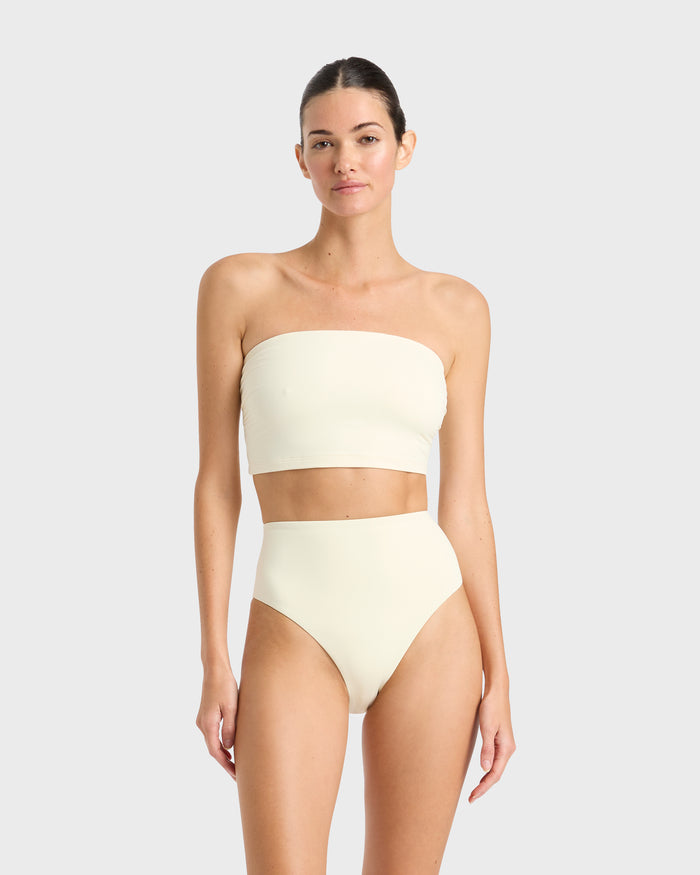 bondi born Poppy Bikini Bottom - Porcelain (Embodee™)