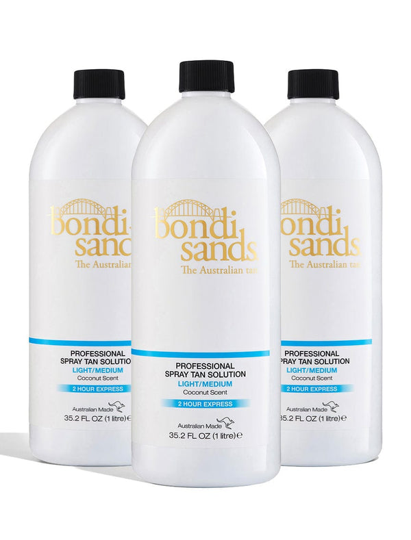 bondi sands Salon Solution Light/Medium Bundle
