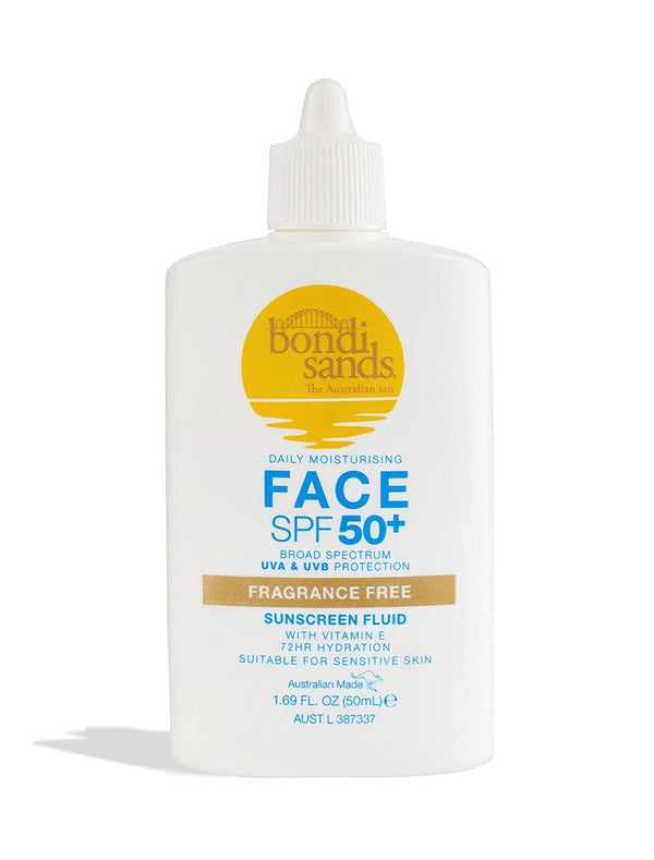 bondi sands SPF 50+ Fragrance Free Face Fluid