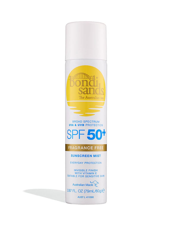 bondi sands SPF 50+ Fragrance Free Sunscreen Mist