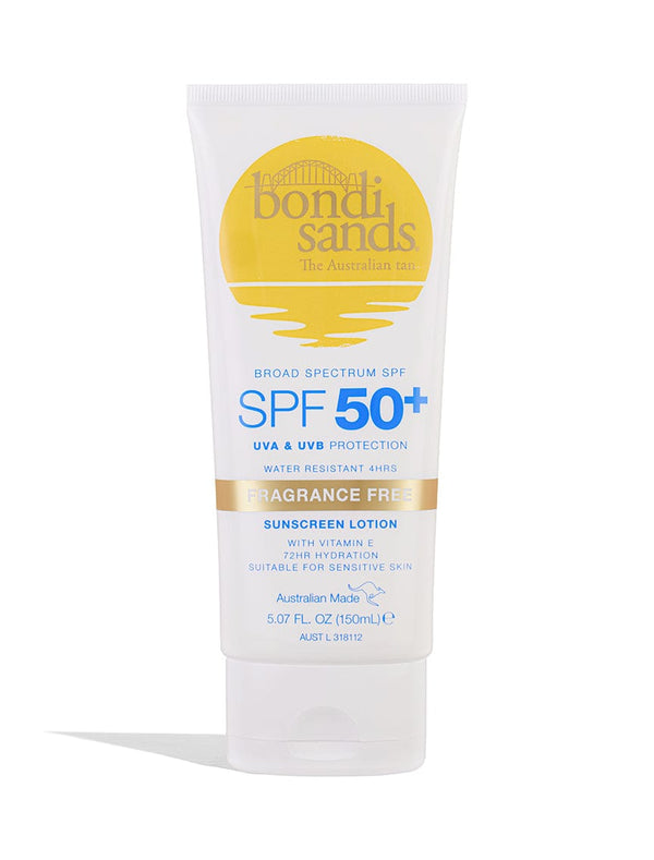 bondi sands SPF 50+ Fragrance Free Body Sunscreen Lotion