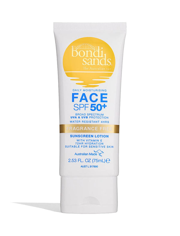 bondi sands SPF 50+ Fragrance Free Face Sunscreen Lotion