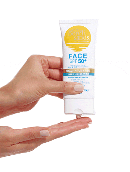 Bondi Sands SPF 50+ Fragrance Free Hydrating Tinted Face Lotion