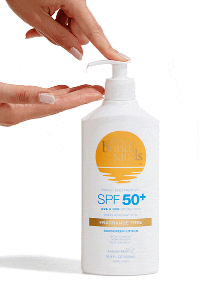Bondi Sands SPF 50+ Fragrance Free Sunscreen Lotion Pump