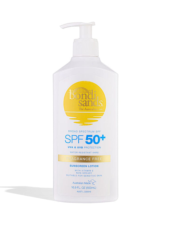 bondi sands SPF 50+ Fragrance Free Sunscreen Lotion Pump