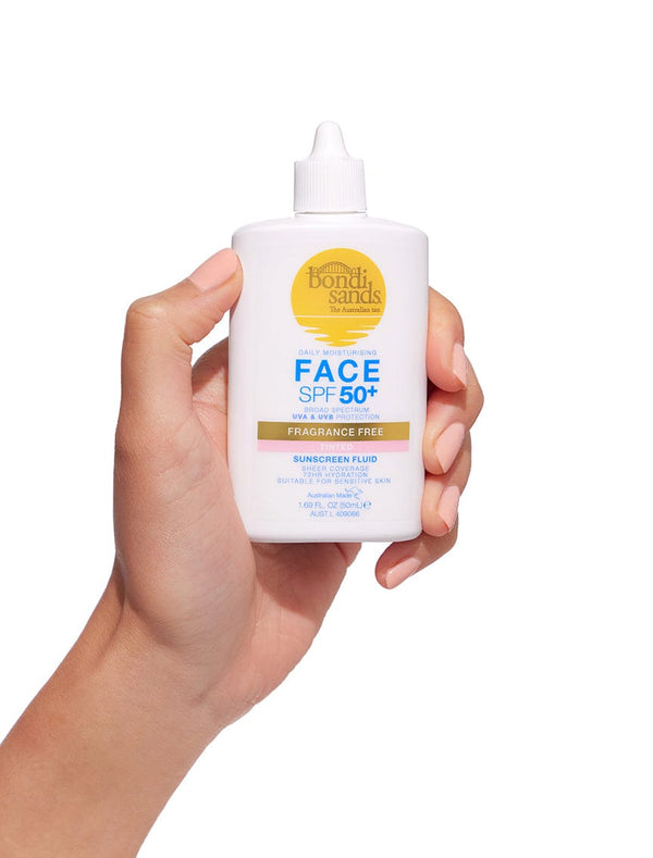 Bondi Sands SPF 50+ Fragrance Free Tinted Face Fluid