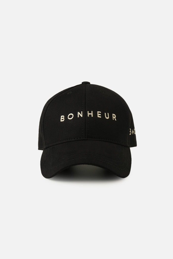 bonheur Bonheur Black Baseball Cap