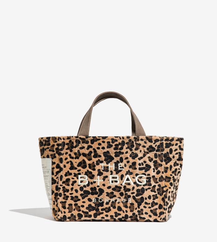 Bonheur Canvas Leopard Small Tote Bag