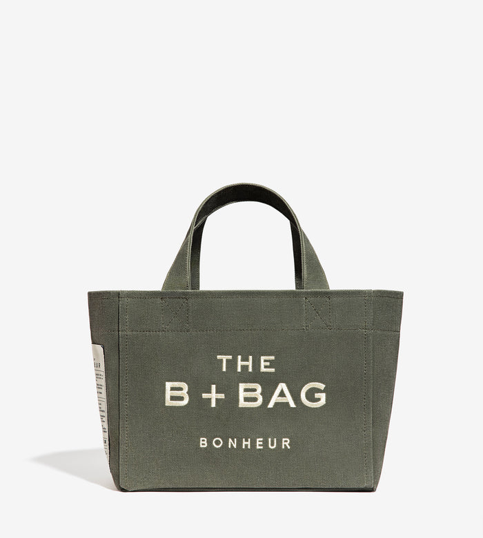 Bonheur Canvas Mint Green Small Tote Bag