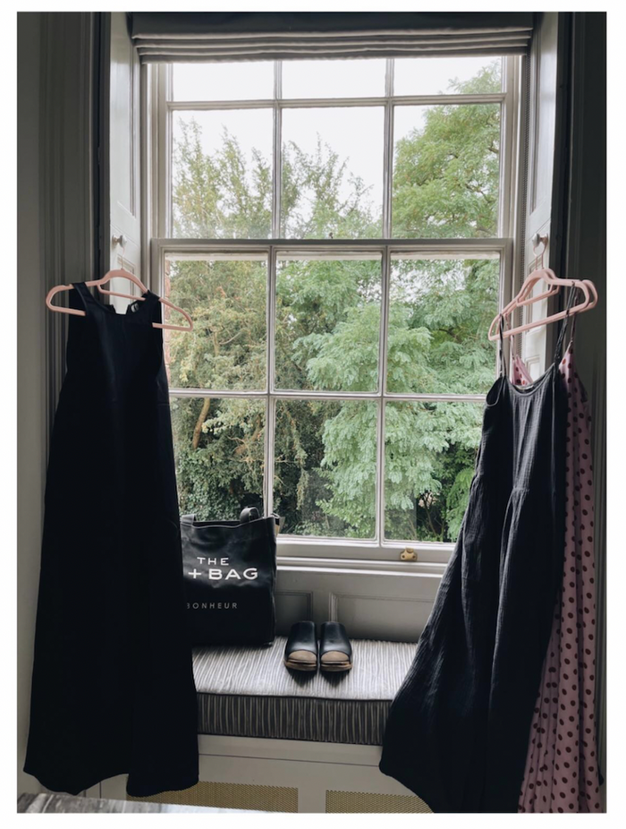 Bonheur Canvas Parisian Night Medium Tote Bag