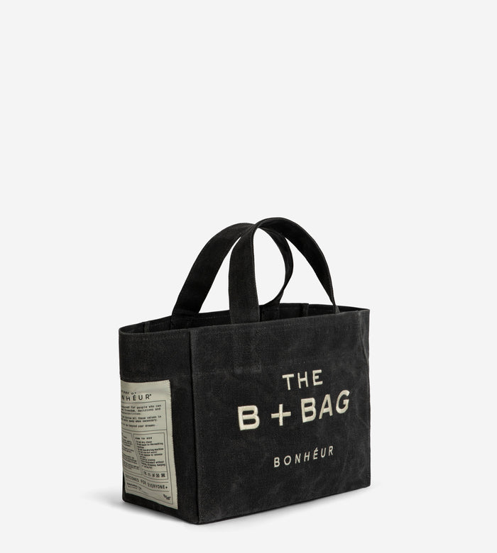 Bonheur Canvas Parisian Night Small Tote Bag