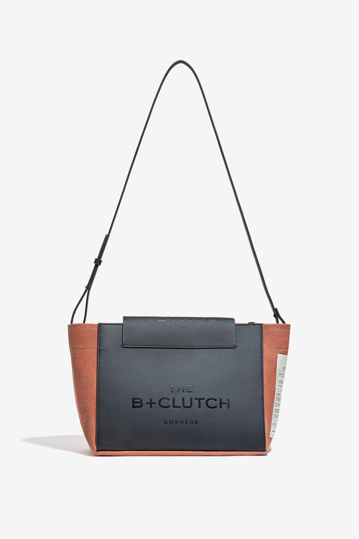 Bonheur Clutch+Bag N°6 - Terra Cota