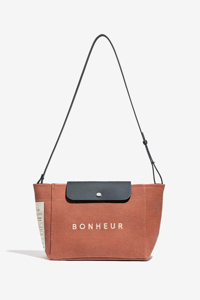 bonheur Clutch+Bag N°6 - Terra Cota