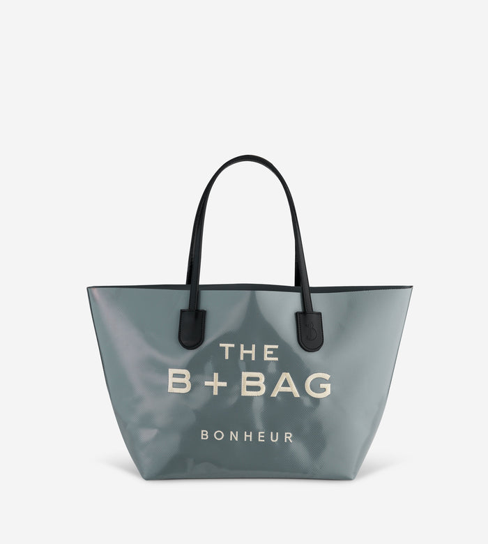 bonheur PolyPop Cool Gray Tote Bag
