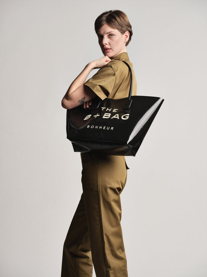 Bonheur PolyPop Ultra Black Tote Bag