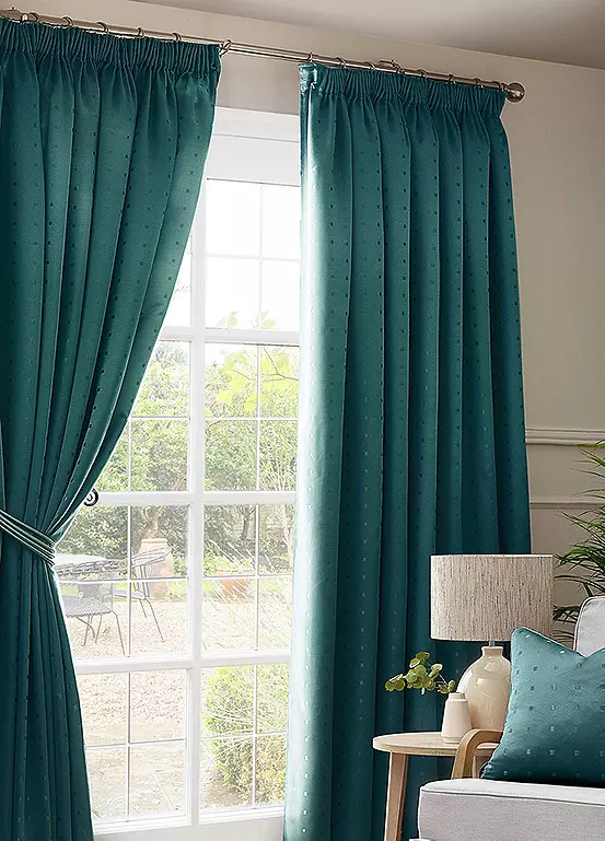 Bonprix Alan Symonds Madison Lined Pair Of Pencil Pleat Curtains