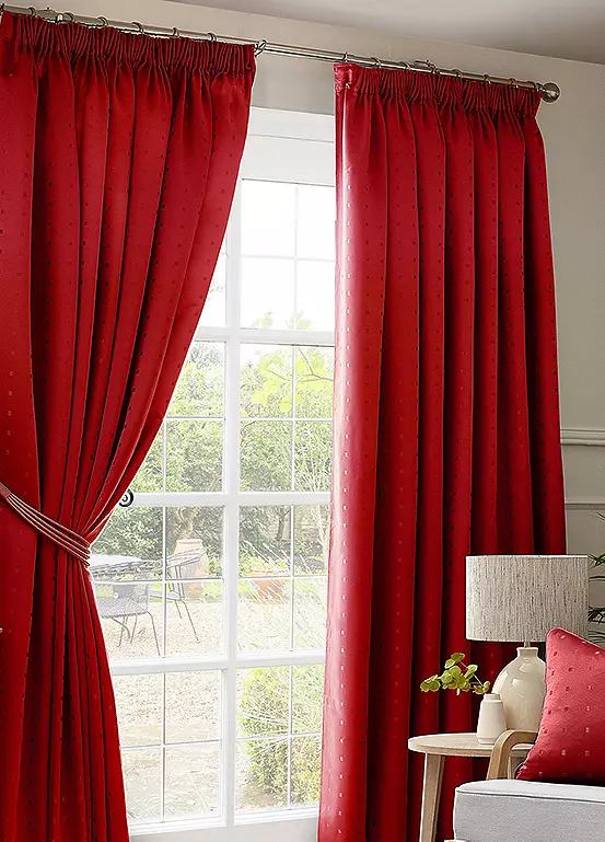 bonprix Alan Symonds Madison Lined Pair of Pencil Pleat Curtains