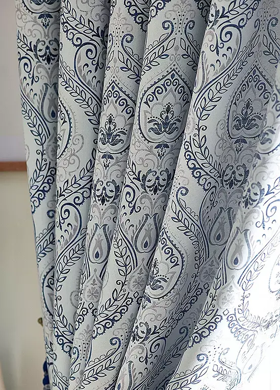 Bonprix Alan Symonds Victoria Pair Of Blackout Eyelet Curtains