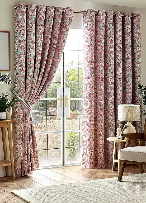 bonprix Alan Symonds Victoria Pair of Blackout Eyelet Curtains