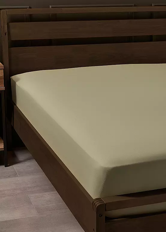 Bonprix BHS Microfibre Deep Fitted Sheets / Pair Of Pillowcases