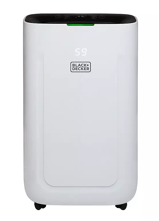 bonprix Black and Decker BXEH60014GB 20L Smart Dehumidifier with 4 Modes Quiet 6.5L Water Tank 24hr Timer - White bonprix Black and Decker BXEH60014GB 20L Smart Dehumidifier with 4 Modes Quiet 6.5L Water Tank 24hr Timer - White