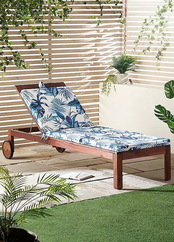 bonprix Alan Symonds Outdoor Sun Lounger Pad