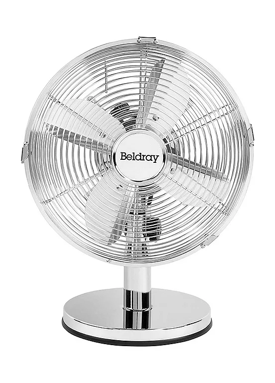 bonprix Beldray 10 Inch Desk Fan - Chrome