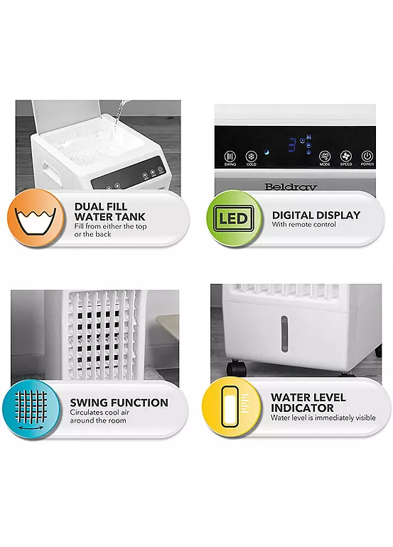 Bonprix Beldray 6L AIR COOLER WITH DIGITAL CONTROL