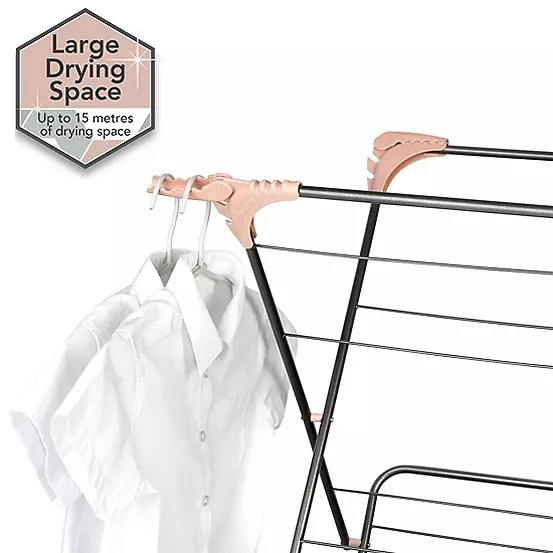 Bonprix Beldray Elegant 3 Tier Grey Clothes Airer