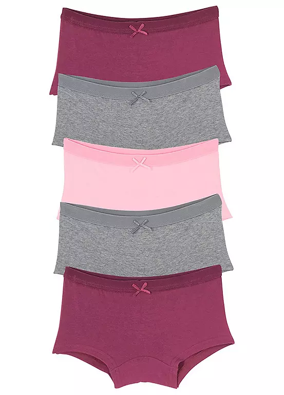 bonprix bonprix Pack Of 5 Girls Briefs