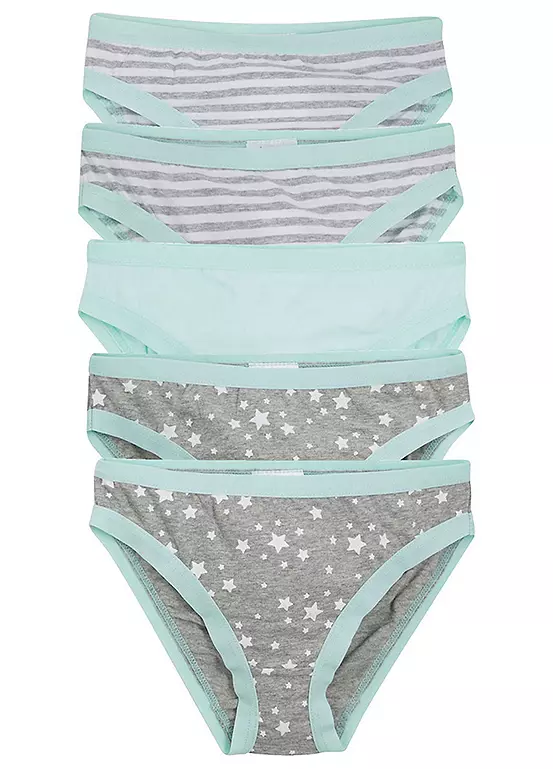 bonprix bonprix Pack Of 5 Girls Briefs