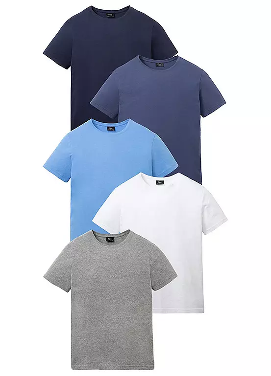 bonprix bonprix Pack Of 5 T-Shirts