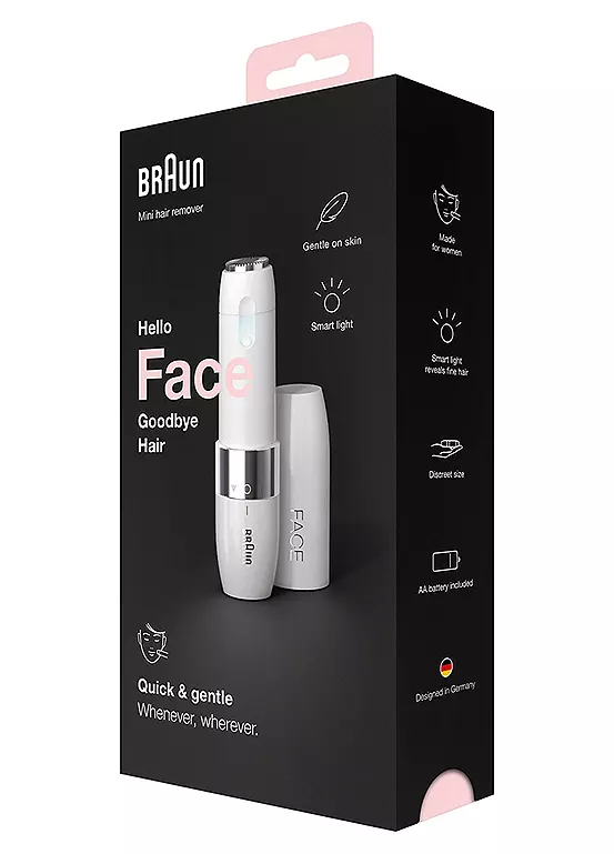 bonprix Braun Face Mini Hair Remover FS1000 - White